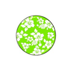 Lime Hawaiian Hat Clip Ball Marker