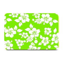 Lime Hawaiian Plate Mats