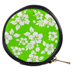 Lime Hawaiian Mini Makeup Bags