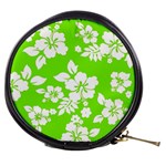 Lime Hawaiian Mini Makeup Bags Front