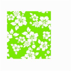 Lime Hawaiian Large Garden Flag (two Sides)