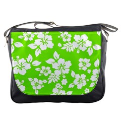 Lime Hawaiian Messenger Bags