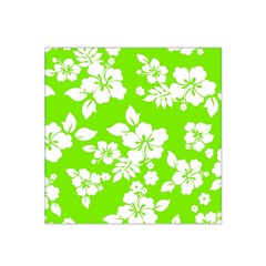 Lime Hawaiian Satin Bandana Scarf