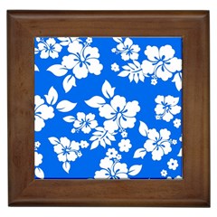 Blue Hawaiian Framed Tiles