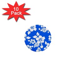 Blue Hawaiian 1  Mini Buttons (10 Pack) 