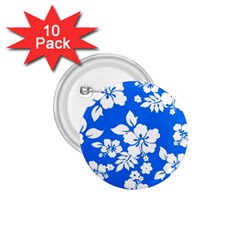 Blue Hawaiian 1 75  Buttons (10 Pack)