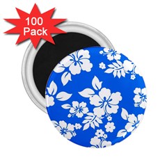 Blue Hawaiian 2 25  Magnets (100 Pack) 