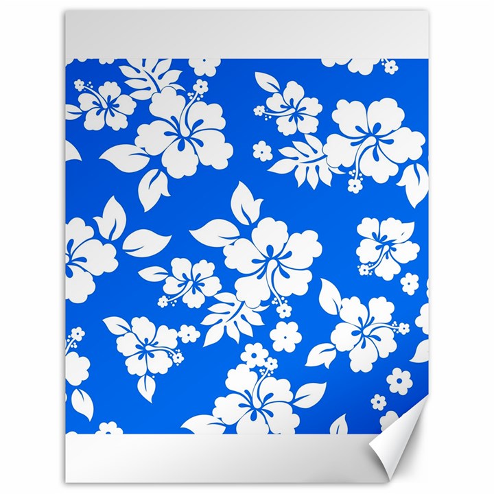 Blue Hawaiian Canvas 12  x 16  