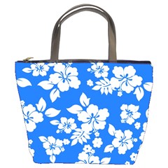 Blue Hawaiian Bucket Bags by AlohaStore