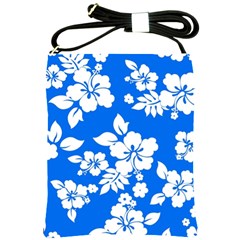 Blue Hawaiian Shoulder Sling Bags