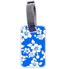 Blue Hawaiian Luggage Tags (two Sides)