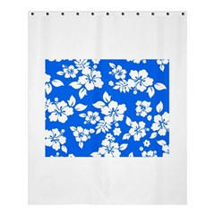 Blue Hawaiian Shower Curtain 60  X 72  (medium) 