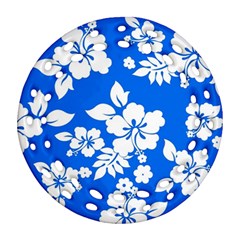 Blue Hawaiian Ornament (round Filigree) 