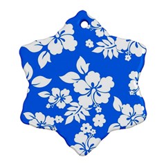 Blue Hawaiian Ornament (snowflake) 