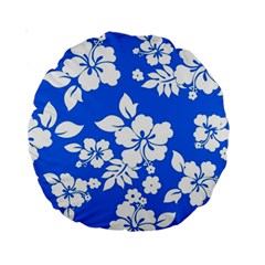 Blue Hawaiian Standard 15  Premium Round Cushions