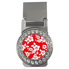 Red Hawaiian Money Clips (cz) 