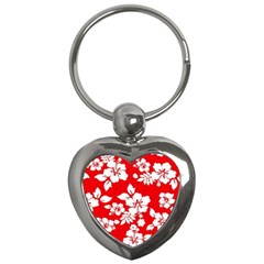 Red Hawaiian Key Chains (heart) 