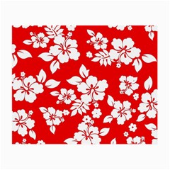 Red Hawaiian Small Glasses Cloth (2-side)