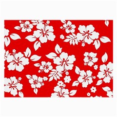 Red Hawaiian Large Glasses Cloth by AlohaStore