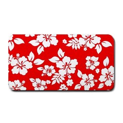 Red Hawaiian Medium Bar Mats by AlohaStore