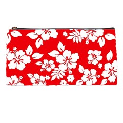 Red Hawaiian Pencil Cases