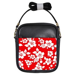 Red Hawaiian Girls Sling Bags