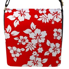 Red Hawaiian Flap Messenger Bag (s)