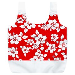 Red Hawaiian Full Print Recycle Bags (l) 