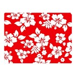 Red Hawaiian Double Sided Flano Blanket (Mini)  35 x27  Blanket Front