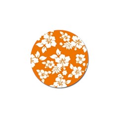 Orange Hawaiian Golf Ball Marker (4 Pack) by AlohaStore