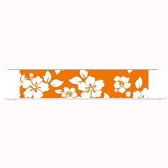 Orange Hawaiian Small Bar Mats by AlohaStore