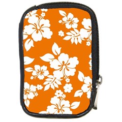 Orange Hawaiian Compact Camera Cases by AlohaStore