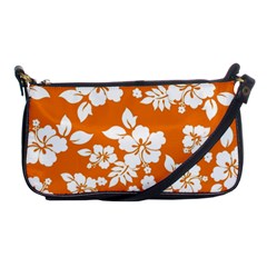 Orange Hawaiian Shoulder Clutch Bags by AlohaStore