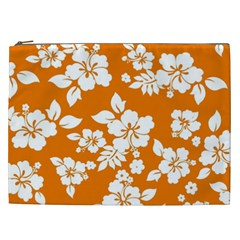 Orange Hawaiian Cosmetic Bag (xxl) 