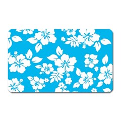 Light Blue Hawaiian Magnet (rectangular) by AlohaStore