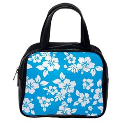 Light Blue Hawaiian Classic Handbags (one Side) by AlohaStore