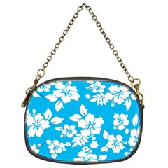 Light Blue Hawaiian Chain Purses (one Side)  by AlohaStore