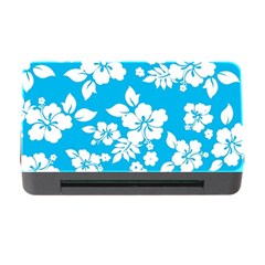 Light Blue Hawaiian Memory Card Reader With Cf by AlohaStore