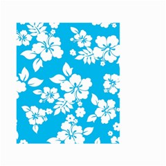 Light Blue Hawaiian Small Garden Flag (two Sides) by AlohaStore