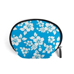 Light Blue Hawaiian Accessory Pouches (small) 