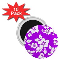 Purple Hawaiian 1 75  Magnets (10 Pack)  by AlohaStore