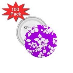 Purple Hawaiian 1 75  Buttons (100 Pack)  by AlohaStore