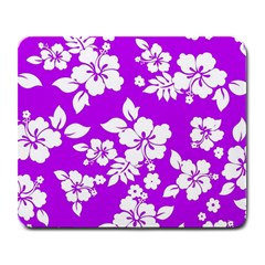 Purple Hawaiian Large Mousepads by AlohaStore