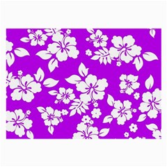 Purple Hawaiian Large Glasses Cloth by AlohaStore