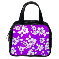 Purple Hawaiian Classic Handbags (one Side) by AlohaStore