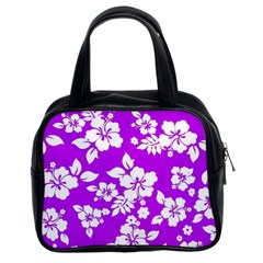 Purple Hawaiian Classic Handbags (2 Sides) by AlohaStore