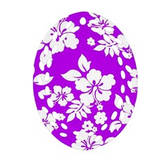 Purple Hawaiian Ornament (oval Filigree) 