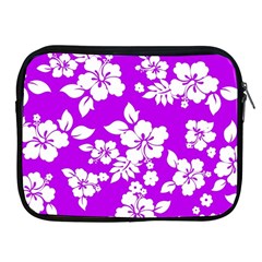 Purple Hawaiian Apple Ipad 2/3/4 Zipper Cases by AlohaStore