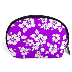 Purple Hawaiian Accessory Pouches (large)  by AlohaStore