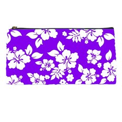 Violet Hawaiian Pencil Cases by AlohaStore